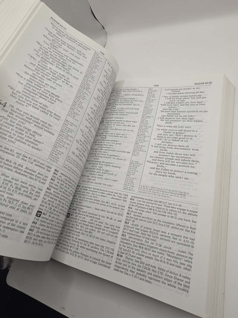 1995 NIV Study Bible By Zondervan Publishing House Paperback - Picture 5 of 5